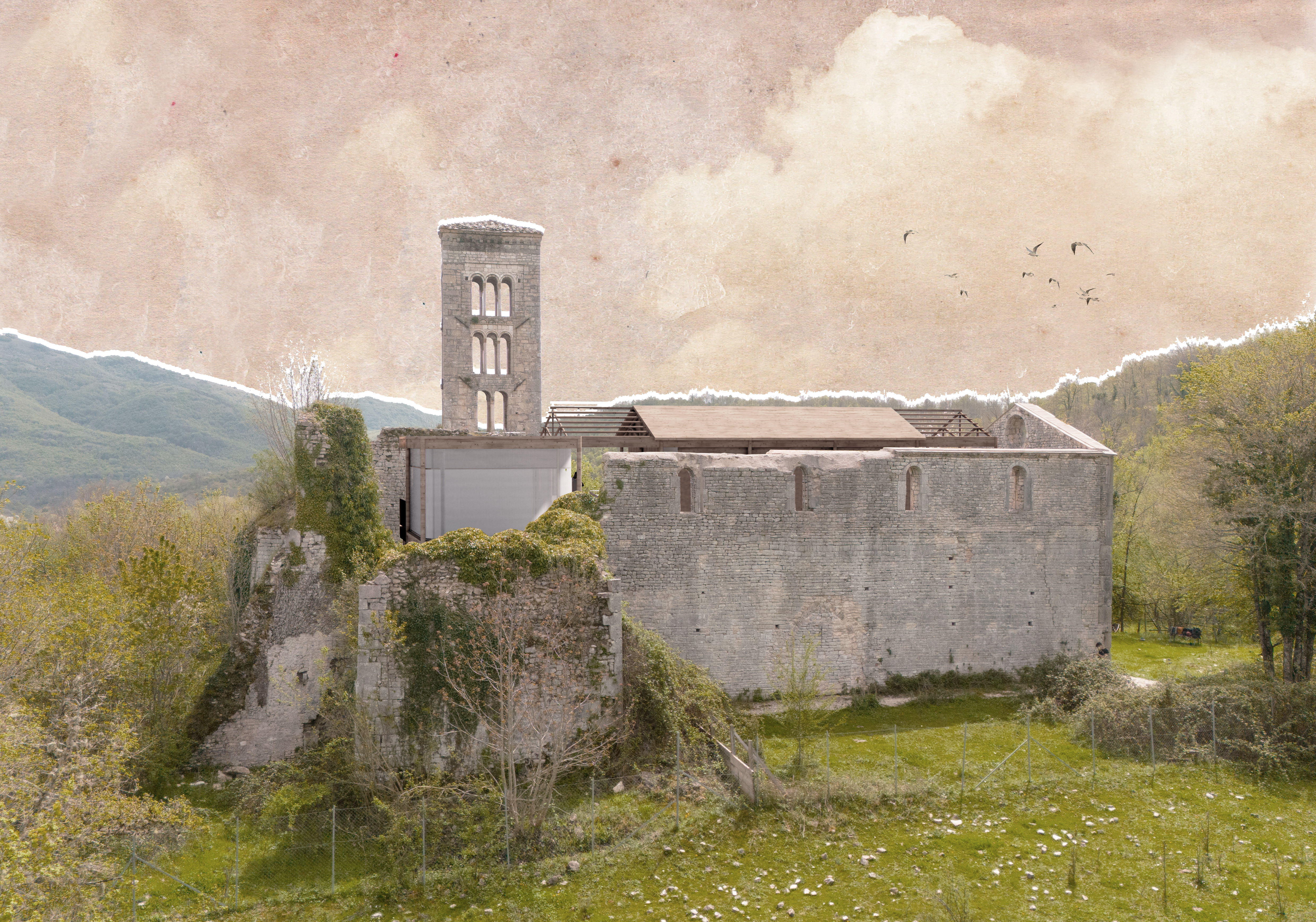 ...a sacred space where past and present, nature and architecture, silence and activity coexist in harmony.